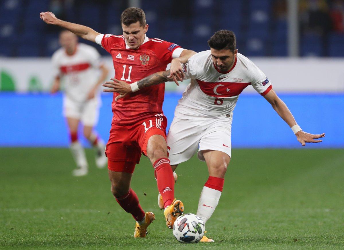 A Milli Takımımız Rusya ile berabere kaldı