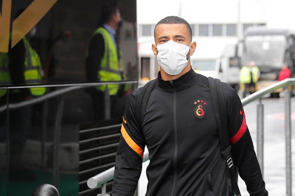 Ayak bileğinde ağrı olan Belhanda idmana katılmadı