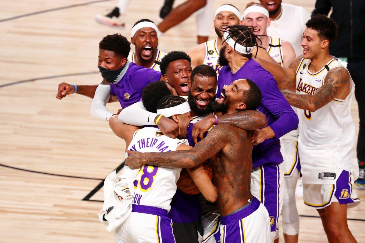 NBA'de şampiyon Los Angeles Lakers oldu