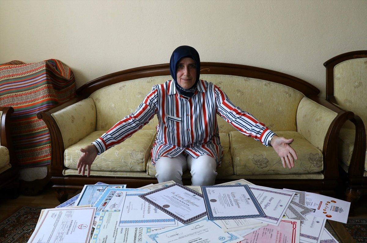 Kayseri'de ağır vasıta usta öğreticisinin azmi takdir topluyor