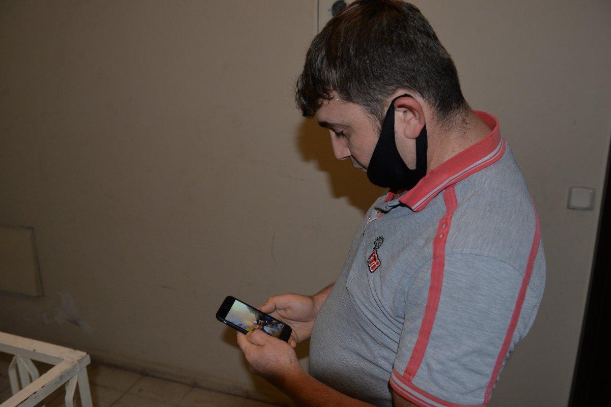 Hatay yangınında çekilen çarpıcı görüntülerdeki o baba konuştu