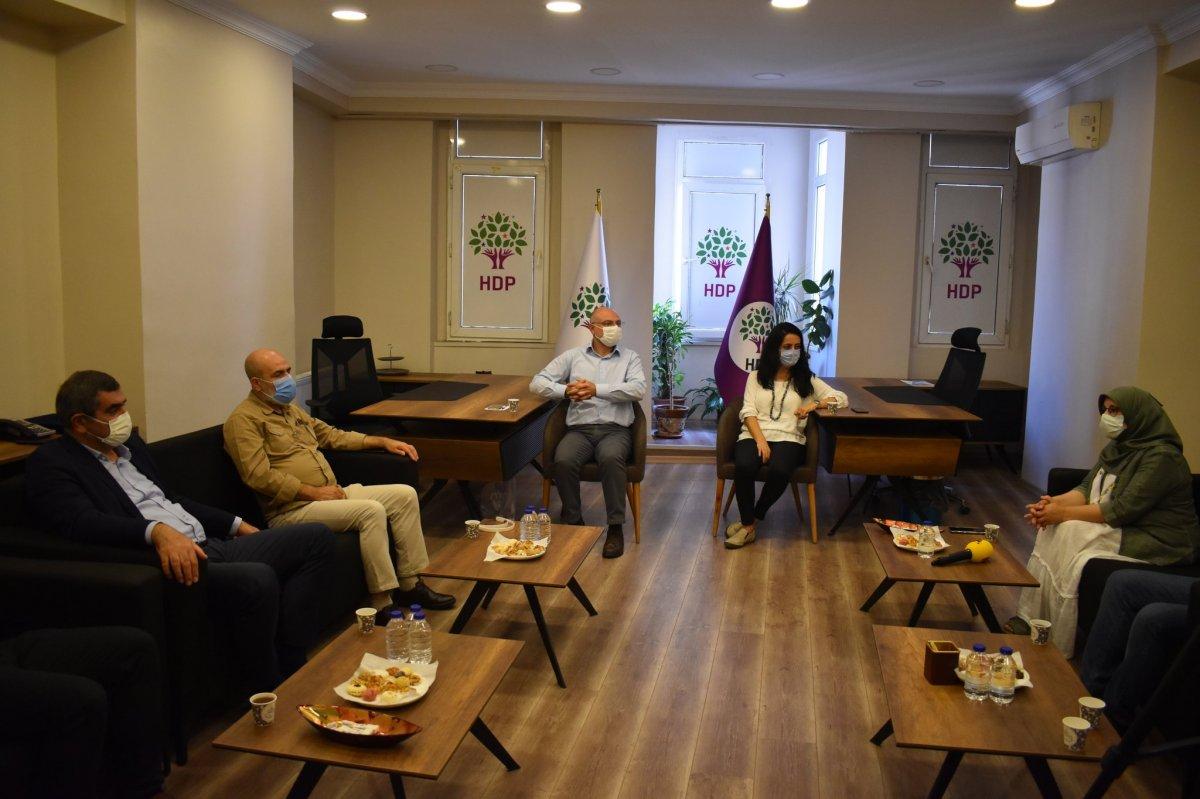 CHP'den HDP'ye 'dayanışma' ziyareti