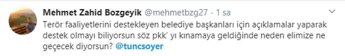 Tunç Soyer: PKK'yı kınasak ne olacak