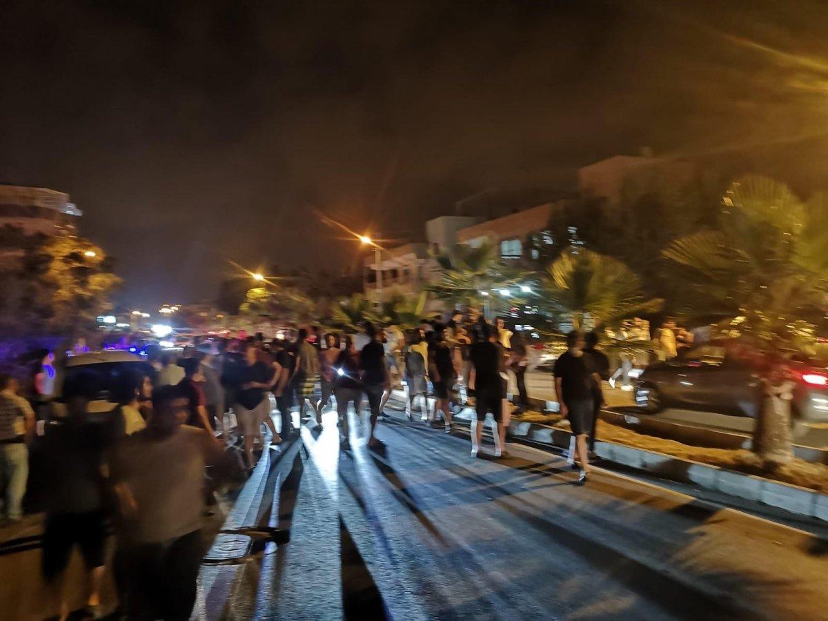 Hatay'da bir kişi sigara içerken dayak yedi