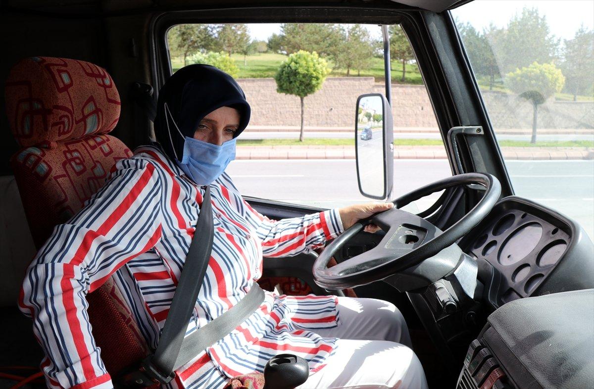 Kayseri'de ağır vasıta usta öğreticisinin azmi takdir topluyor