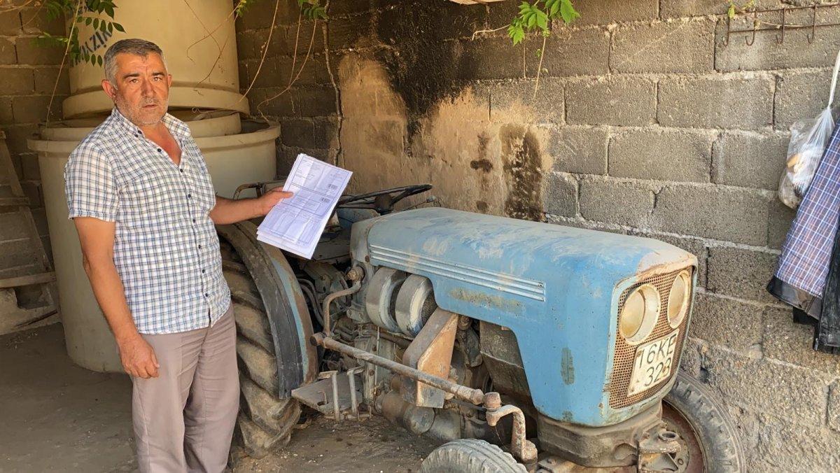 Bursa'da 12 yıl önce ölen adama trafik cezası geldi