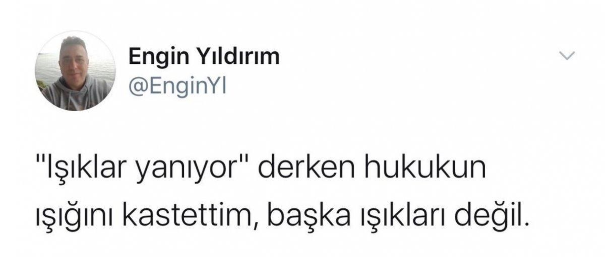 İçişleri Bakanlığı, AYM üyesi Engin Yıldırım'ın yaptığı paylaşıma tepki gösterdi
