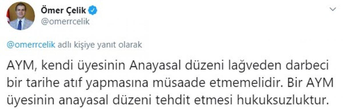 Ömer Çelik: Demokrasimizi kimse tehdit edemez