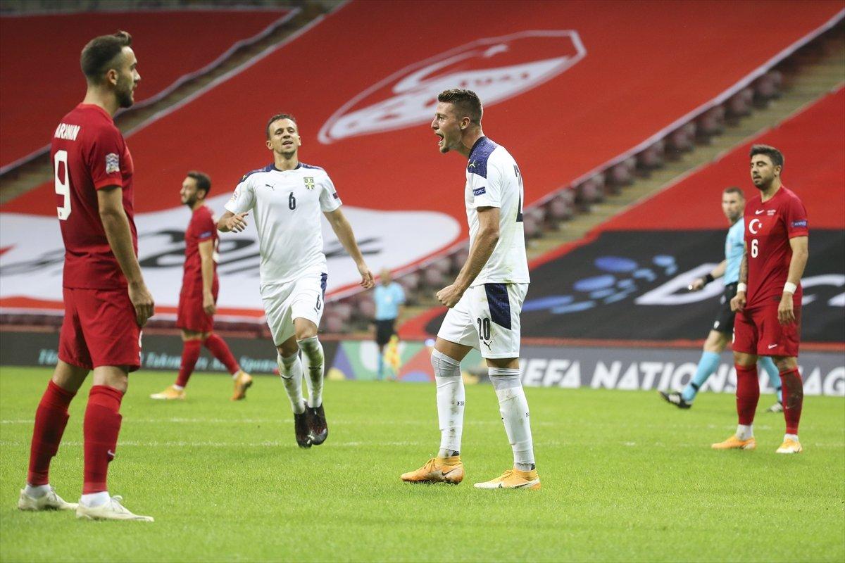 A Milli Takımımız, Sırbistan ile berabere kaldı