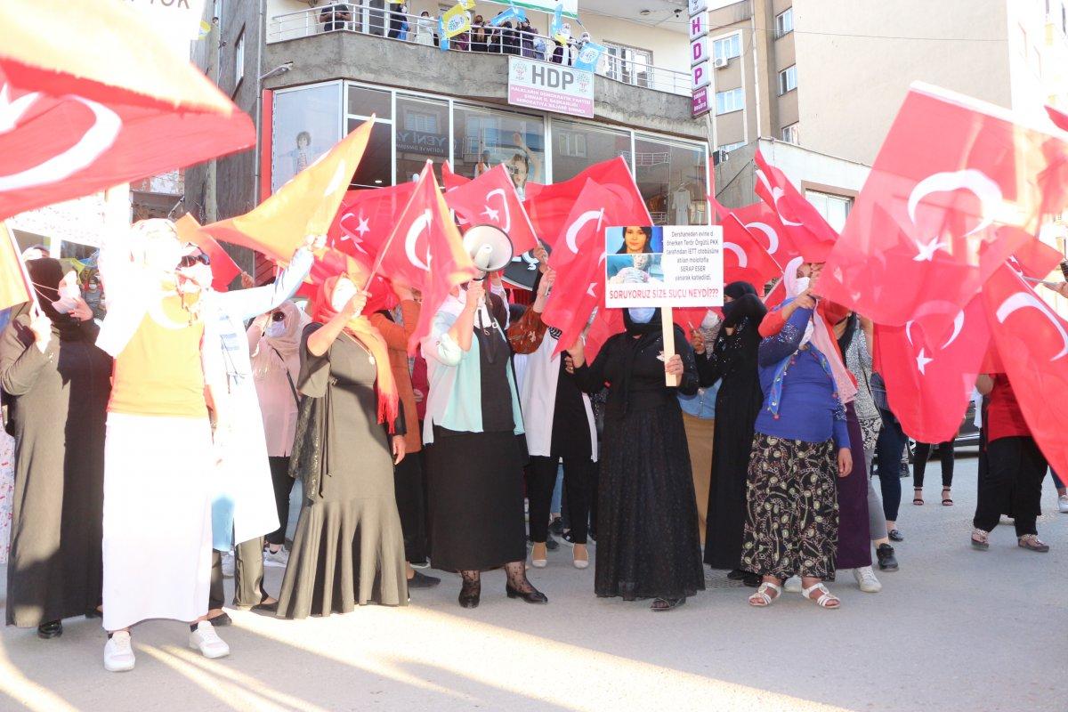 HDP'li milletvekilleri, Şırnaklı kadınların teröre tepki eylemini engellemek istedi