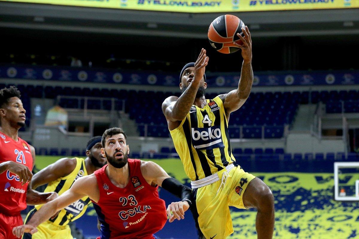 Fenerbahçe, THY Avrupa Ligi'nde CSK Moskova'ya uzatmalarda kaybetti