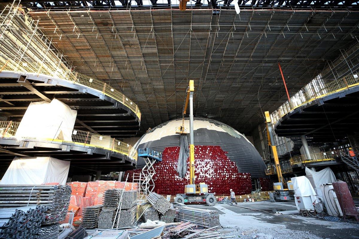 Atatürk Kültür Merkezi'nin inşaatının yüzde 70'i tamamlandı