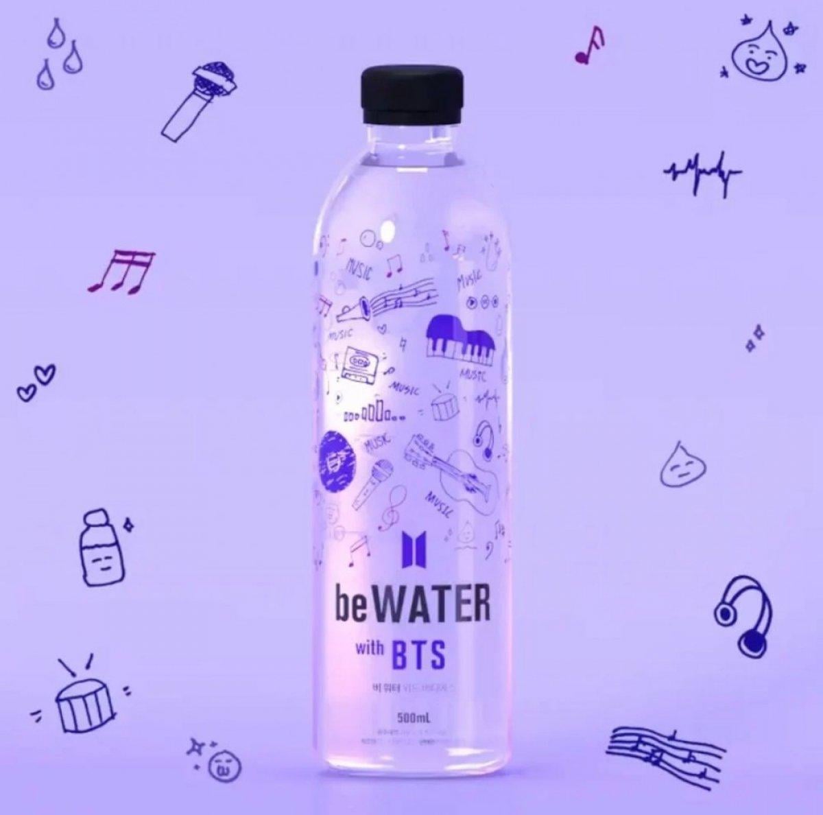Güney Koreli pop müzik grubu BTS, su markası çıkardı