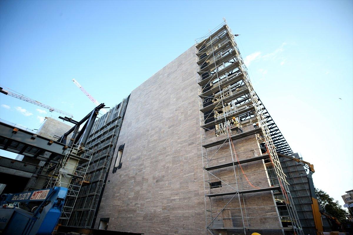 Atatürk Kültür Merkezi'nin inşaatının yüzde 70'i tamamlandı