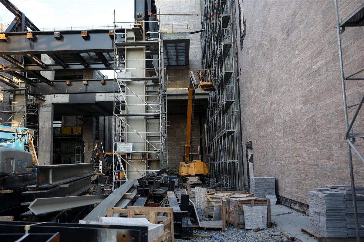 Atatürk Kültür Merkezi'nin inşaatının yüzde 70'i tamamlandı