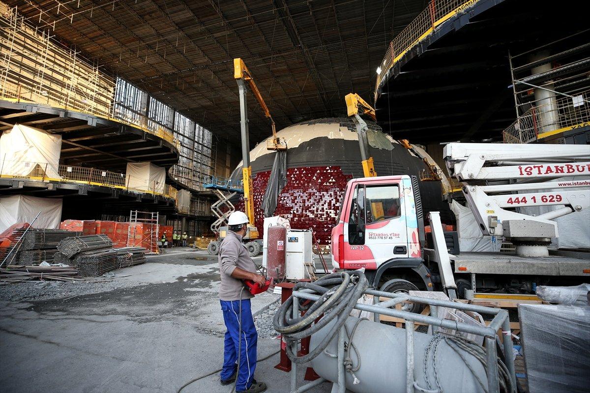 Atatürk Kültür Merkezi'nin inşaatının yüzde 70'i tamamlandı