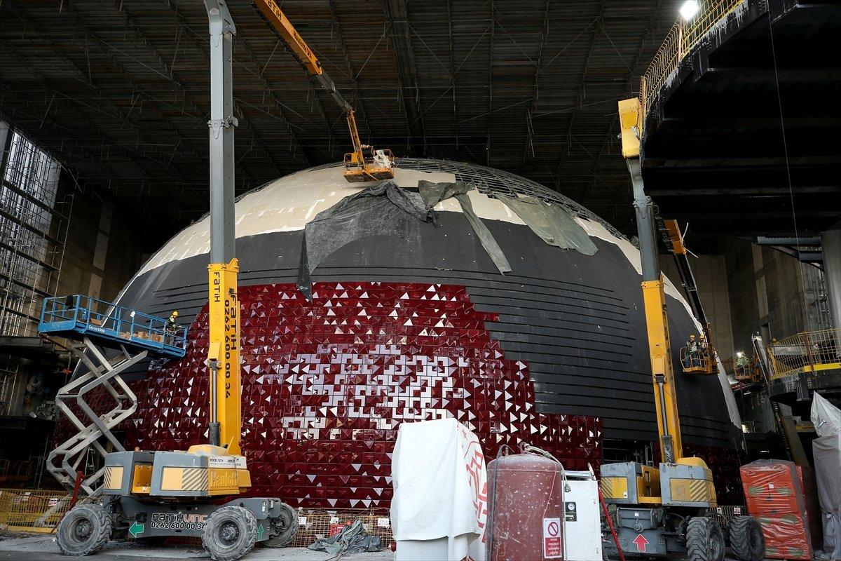 Atatürk Kültür Merkezi'nin inşaatının yüzde 70'i tamamlandı