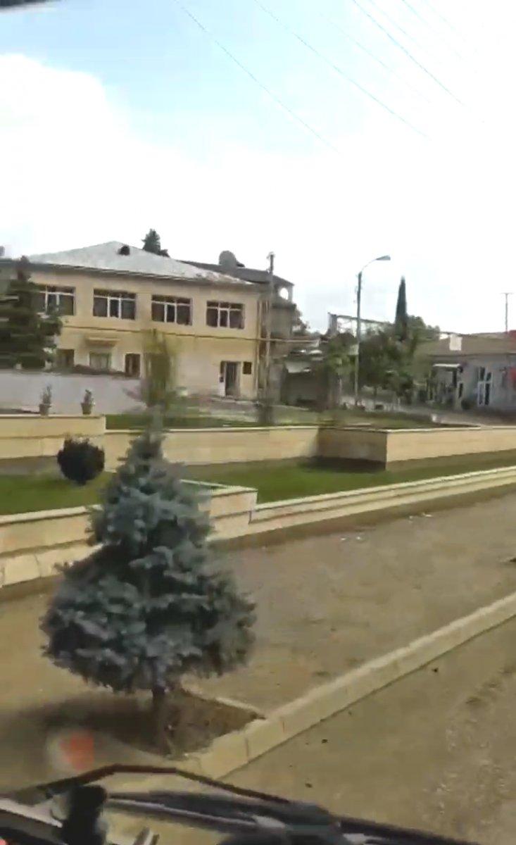 Ermeni işgalinden kurtarılan Hadrut sokaklarından görüntüler