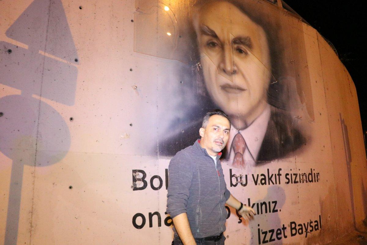 Bolu Belediyesi duvar