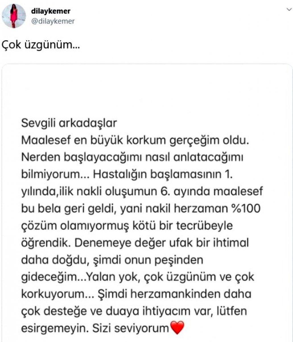 Sunucu Dilay Kemer kimdir? Dilay Kemer'in hastalığı ne?