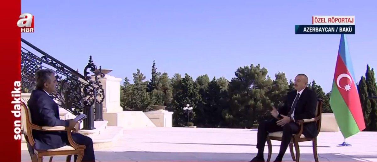 Aliyev: Savaşın gidişatını Türk SİHA'ları değiştirdi