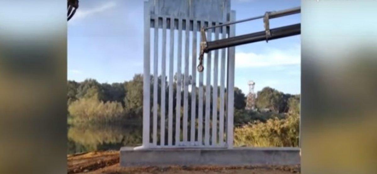 Göçmen karşıtı Yunan, Meriç Nehri hattına duvar örüyor