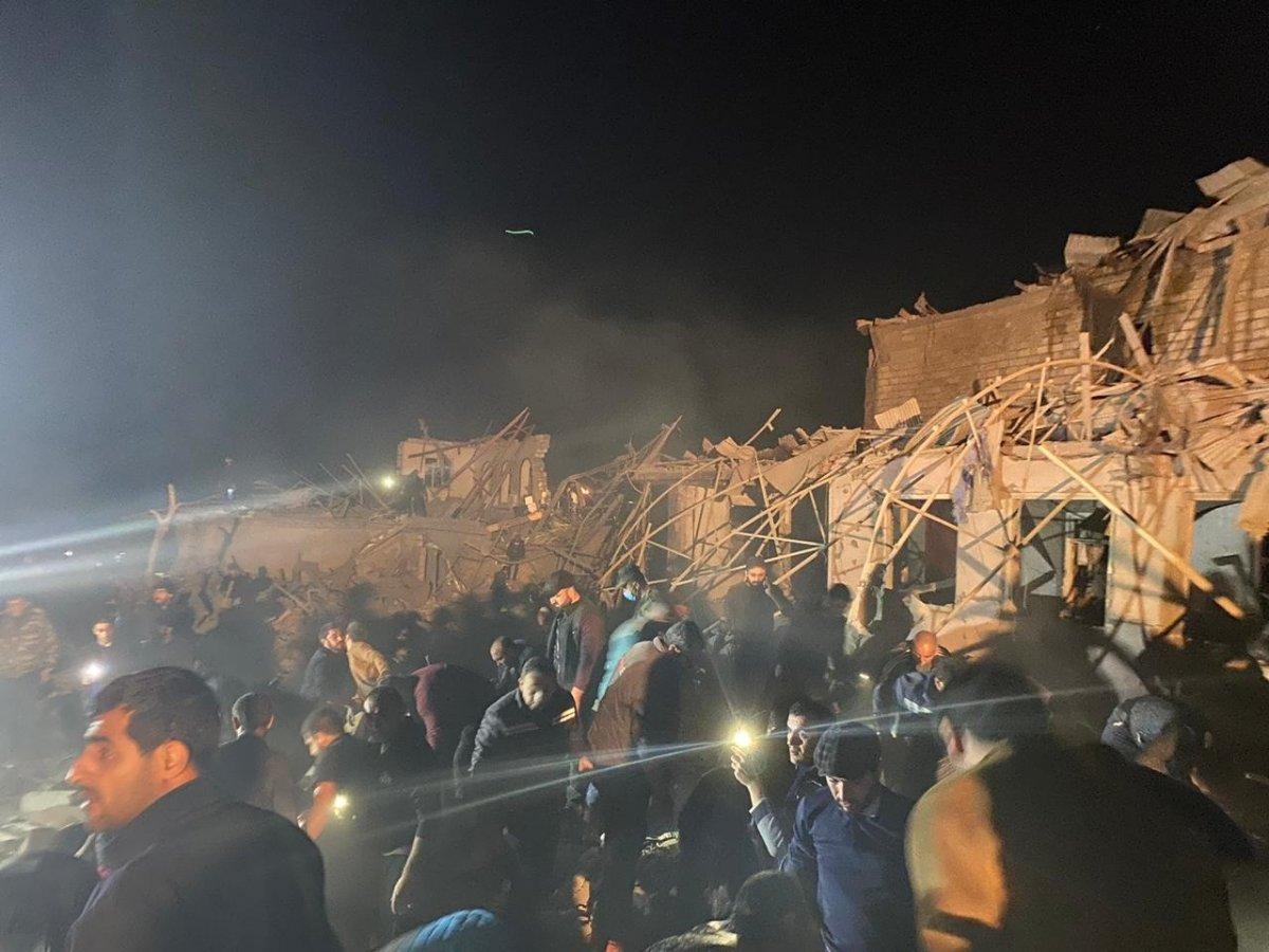 Ermenistan, Gence'de yine sivilleri hedef aldı