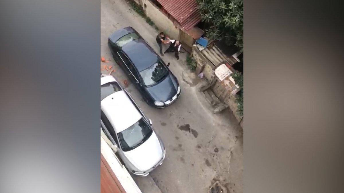 Beyoğlu'nda inşaat işçilerinin kavgasında kan aktı