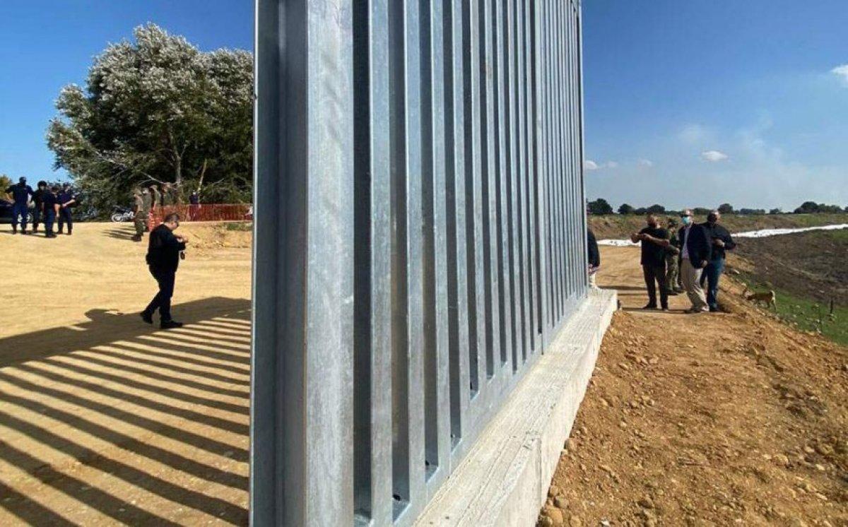 Göçmen karşıtı Yunan, Meriç Nehri hattına duvar örüyor