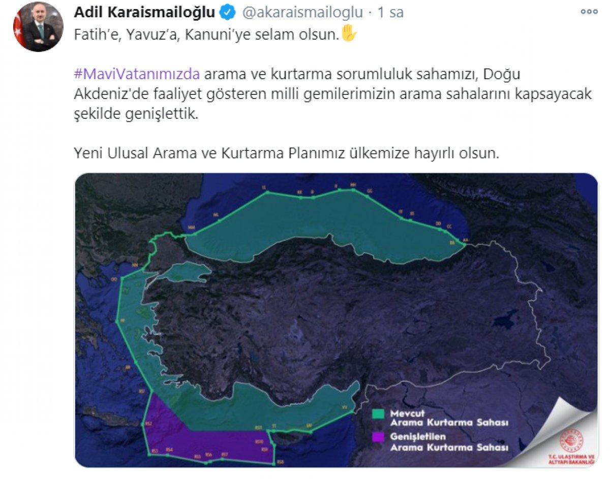 Adil Karaismailoğlu: Yeni Ulusal Arama ve Kurtarma Planımız hayırlı olsun