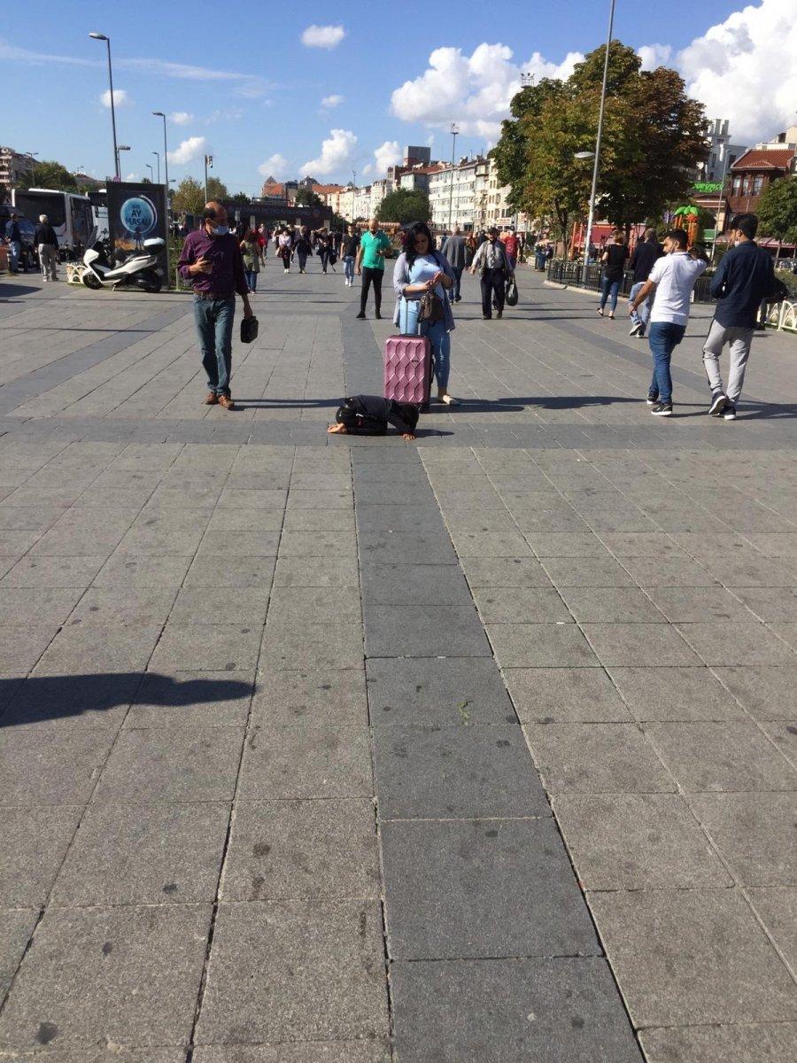 Fatih emniyeti, dilenci ve seyyar satıcılara çözüm buldu