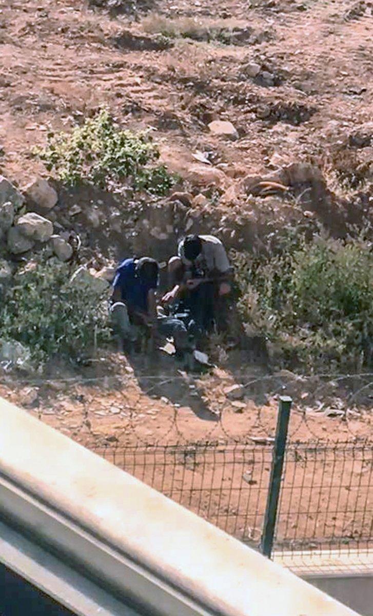 Antalya'da boş araziyi mesken tutan uyuşturucu bağımlıları