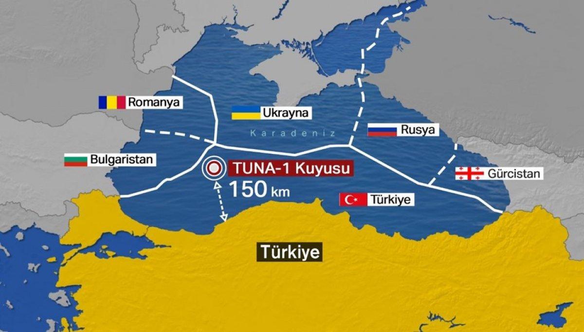Yeni doğalgaz keşfi ne kadar? Karadeniz Tuna 1 kuyusu nerede? Kaç metreküp doğalgaz bulundu?.