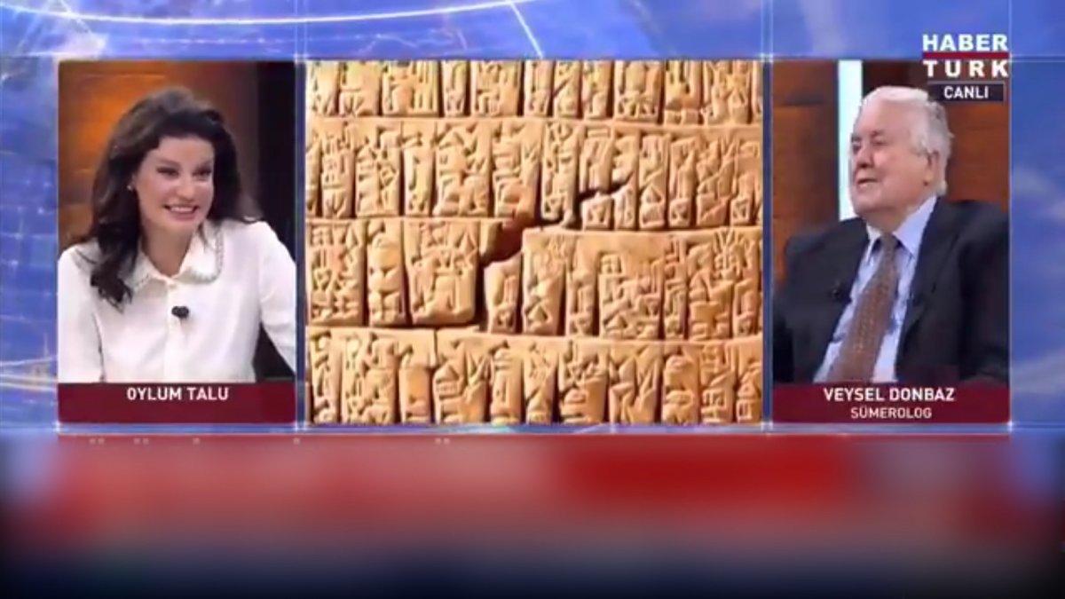 Habertürk canlı yayınında küfür eden konuk, Oylum Talu'ya zor anlar yaşattı