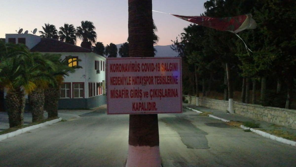 Hatayspor: 5 futbolcumuzun testi negatife döndü