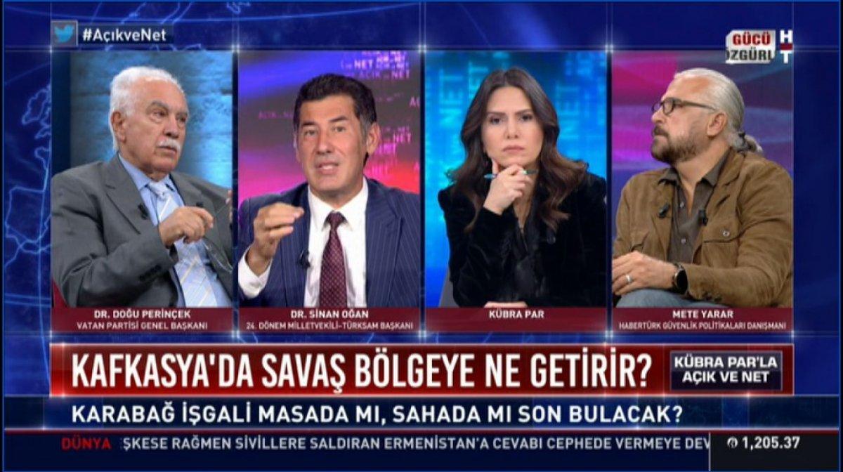 Sinan Oğan: Ermeni toplumunda büyük bir yıkım var