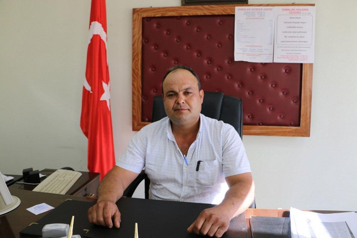 Yamakal mahallesi muhtarı