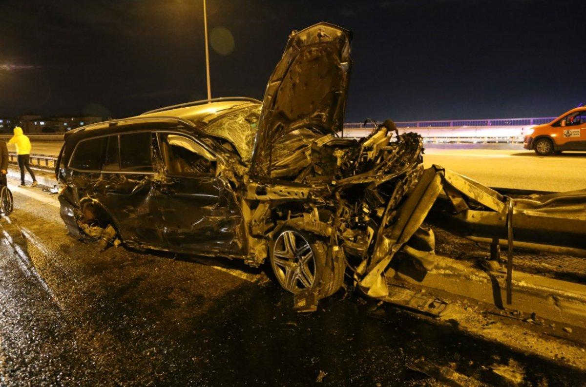 Rizespor eski yöneticisi Aykut Ferah, kaza geçirdi