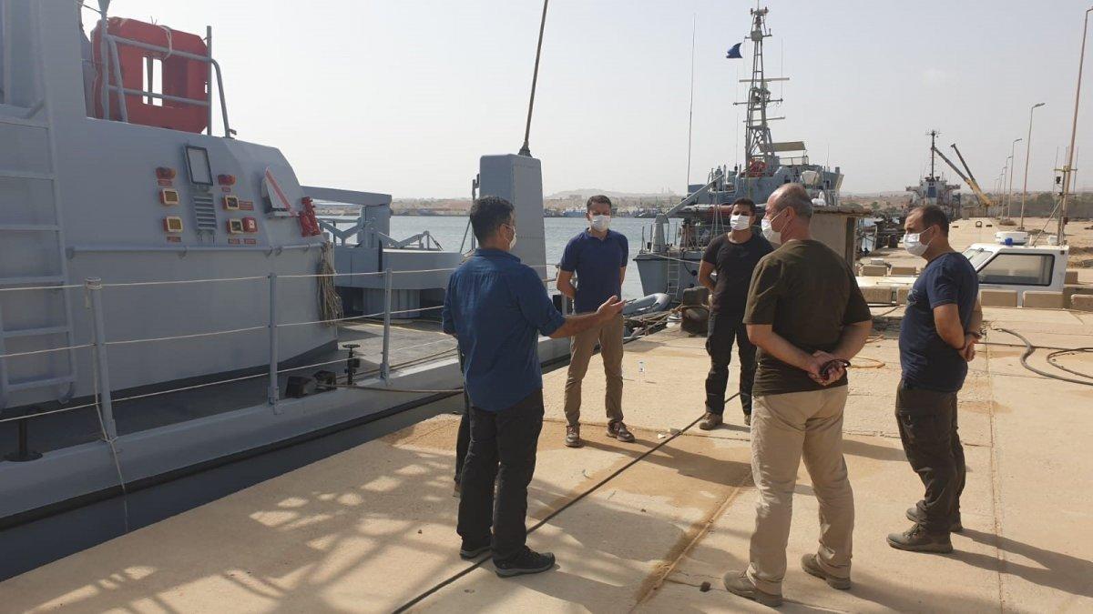 Libyalı askerlere sahil güvenlik eğitimi