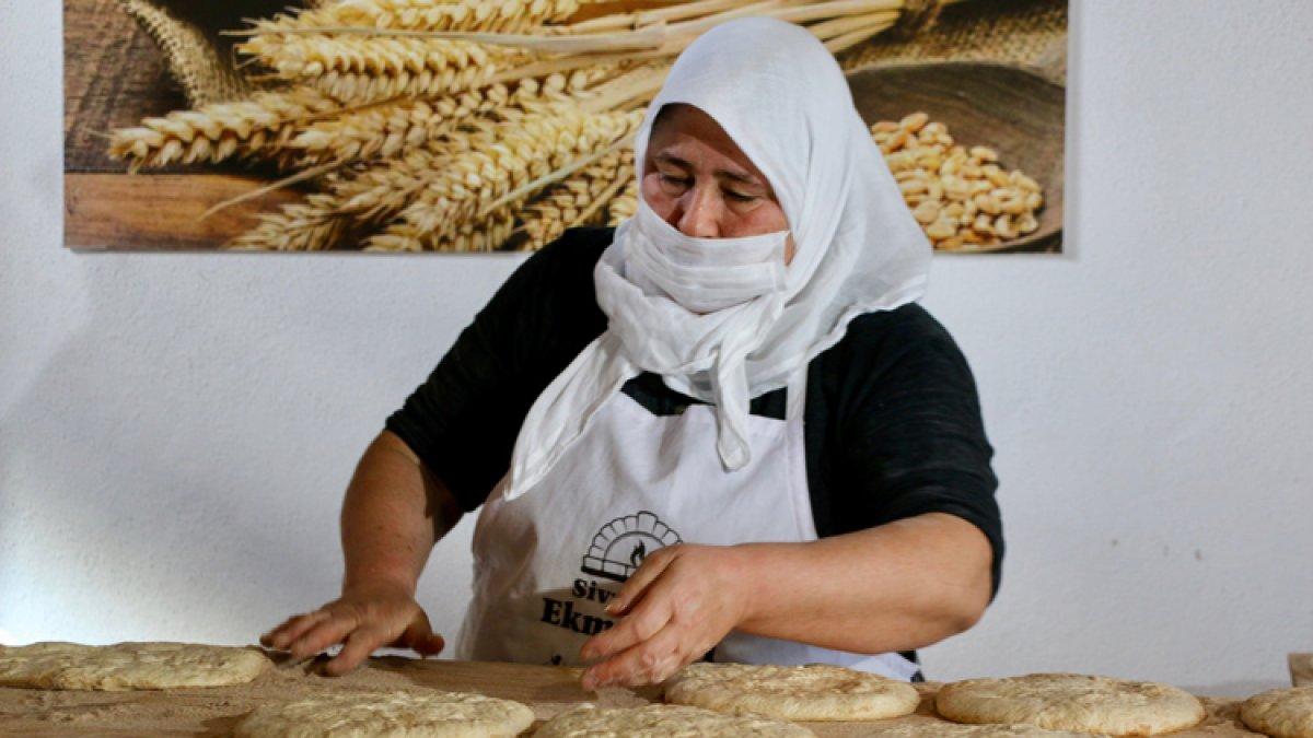 Eskişehirli kadın, eşine inat fırıncı oldu