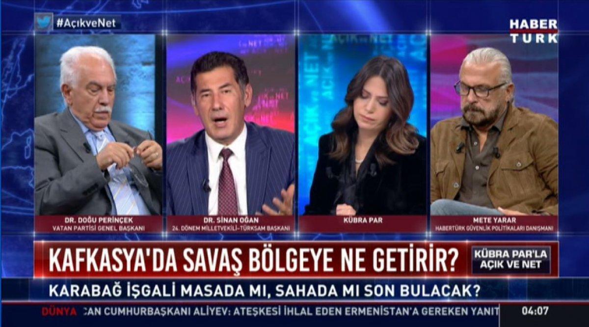 Sinan Oğan: Ermeni toplumunda büyük bir yıkım var