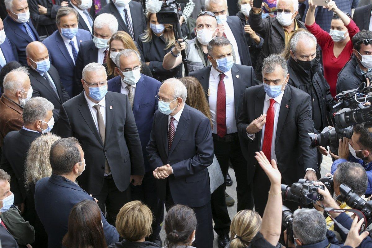 Bekir Coşkun'un cenazesinde Muharrem İnce ve Kemal Kılıçdaroğlu yan yana