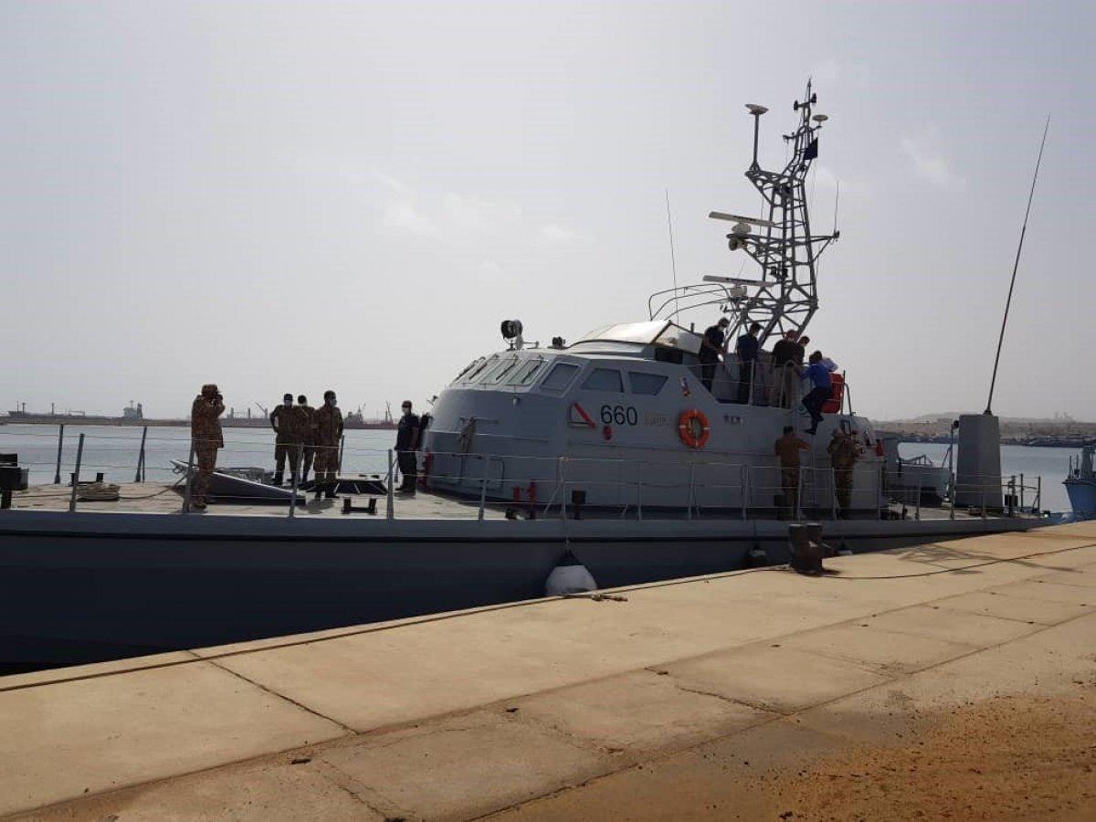 Libyalı askerlere sahil güvenlik eğitimi