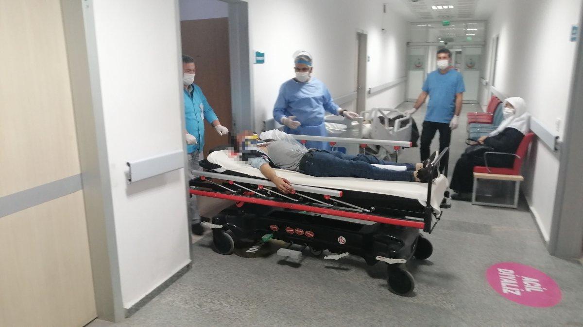 Aksaray'da barışmak için gelen boşandığı kocasını tüfekle vurdu