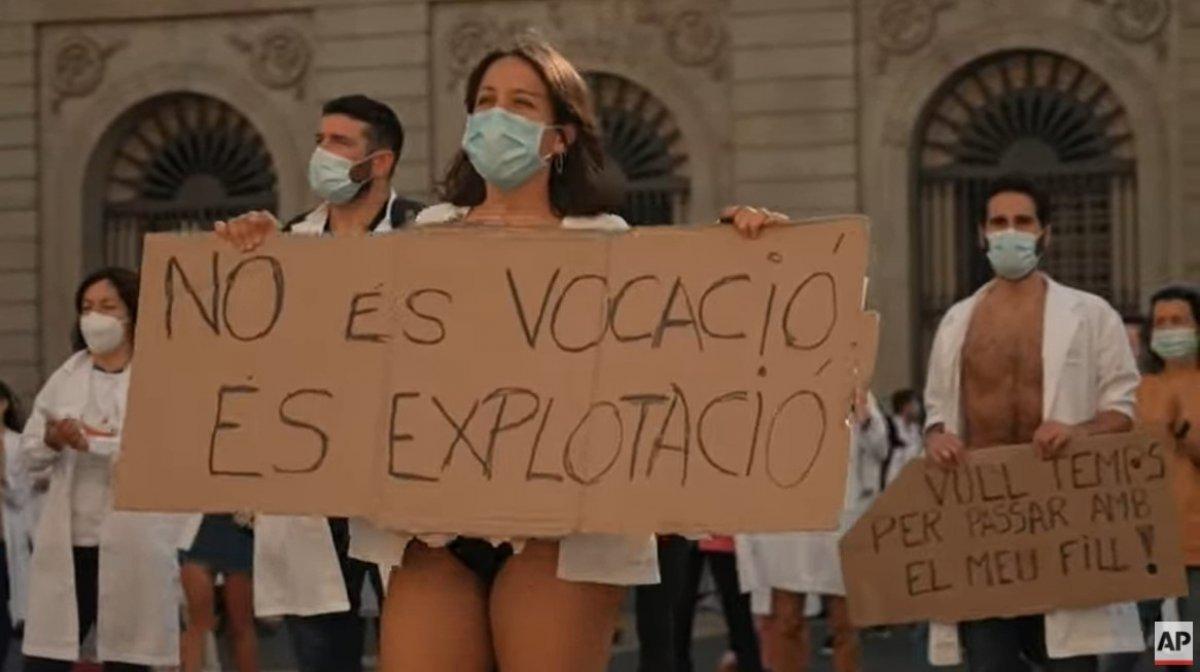 İspanya sağlık çalışanı