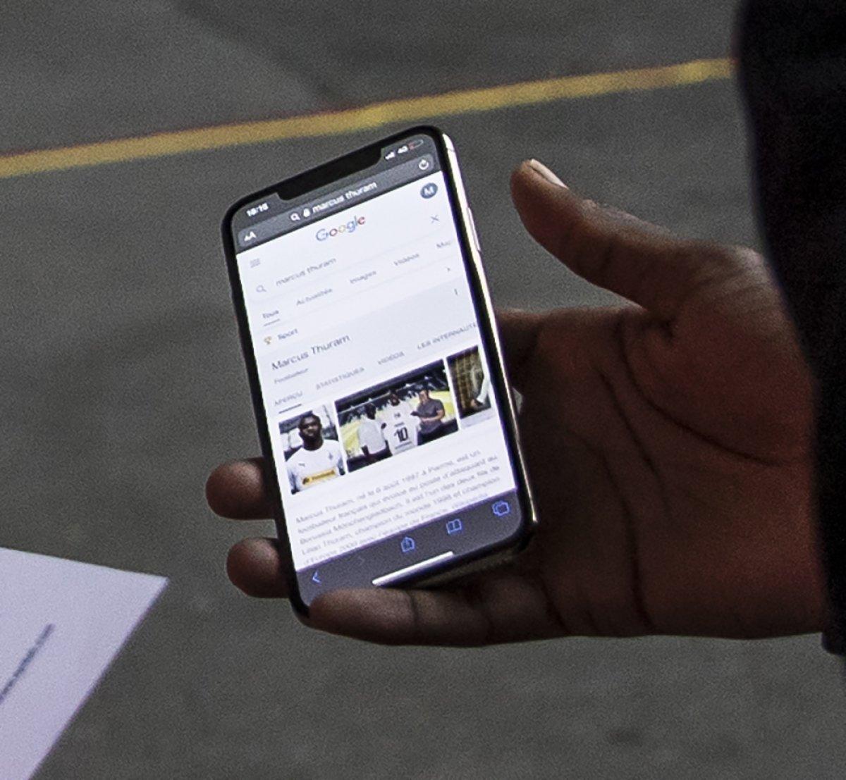 Marcus Thuram'dan kimlik soran güvenliğe Google çözümü