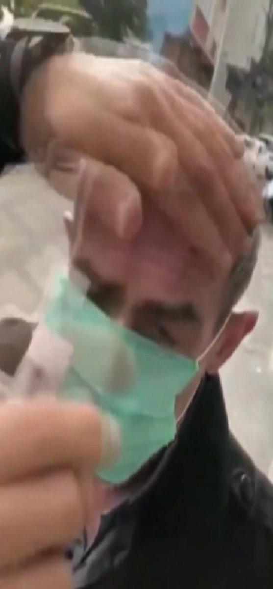Bağcılar'da yaşlı adama zorla maske takıp kafasına kolonya döken şahsa dava açıldı