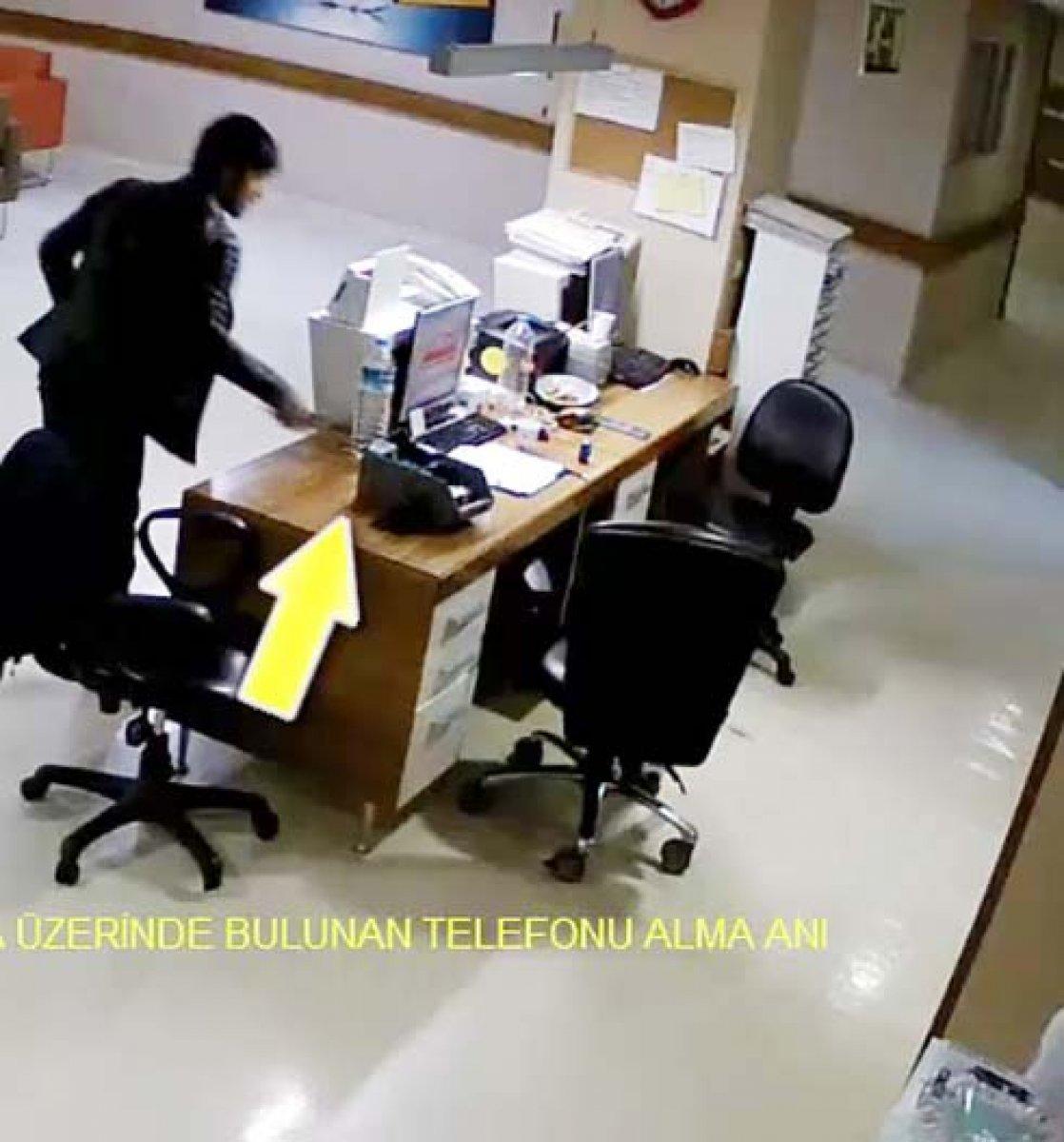 Gaziantep'te doktorun telefonunu çalan hırsız tutuklandı