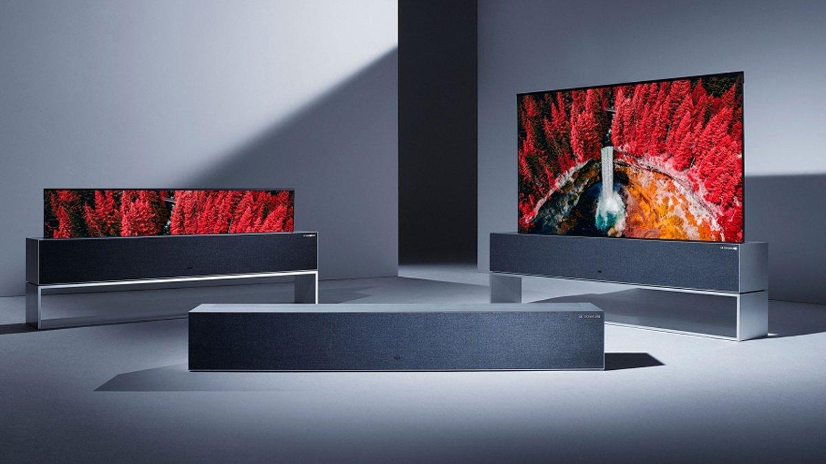 LG Signature OLED R TV