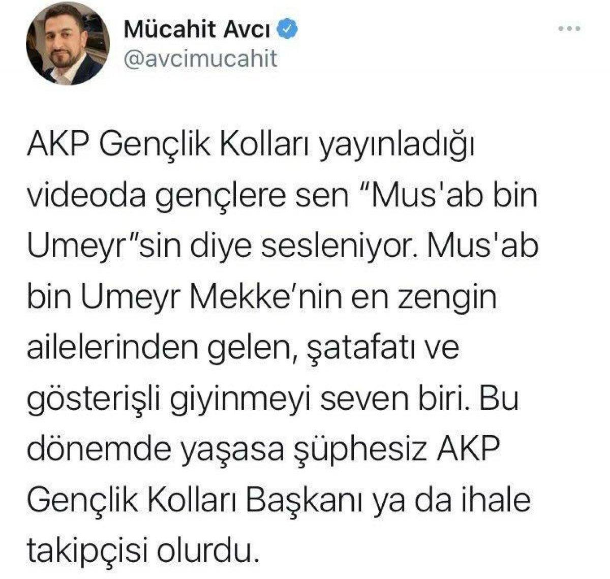 CHP'li Mücahit Avcı sahabeye hakaret etti
